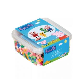 Hama Maxi Beads Peppa Pig & Pin Plate In Bucket (8750)