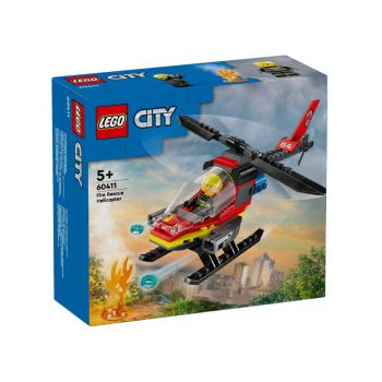 Lego City Fire Rescue Helicopter (60411)