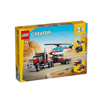 Lego Creator Flatbed Truck With Helicopter (31146)