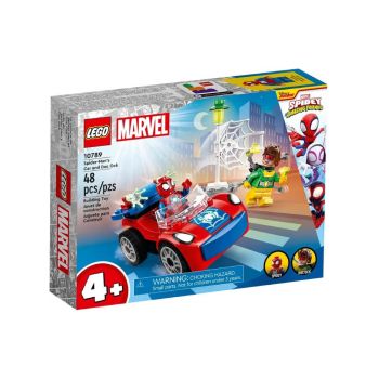 Lego(r) Marvel Spidey And His Amazing Friends Spider-mans Car And Doc Ock (10789)