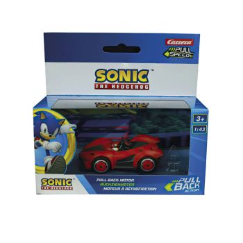 Masina Carrera Pull Speed Sonic The Hedgehog Shadow The Hedgehog (red) Pull-back 1:43 (15818328)