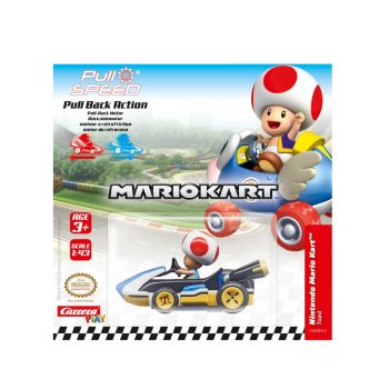 Masina Pull Speed Nintendo Mario Toad 1:43 (15818317)