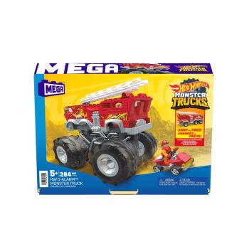 Mattel Mega Bloks Hot Wheels Monster Trucks Hw 5-alarm Monster Truck (hhd19)