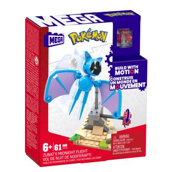 Mega Pokemon Adventure Builder Zubats Midnight Flight (hkt19)