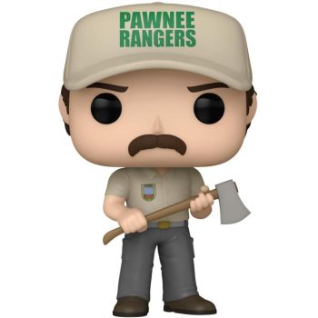 Pop Television Parks And Recreation Ron Swanson Pawnee Rangers 1414 10cm