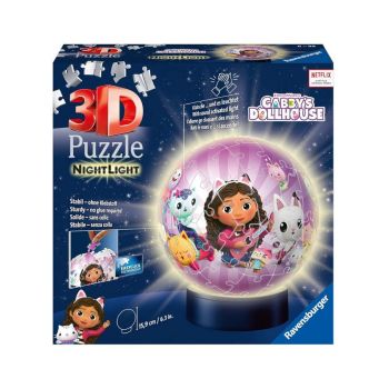 Puzzle Ravensburger 3d Gabbys Dollhouse Night Light 72p (10311575)