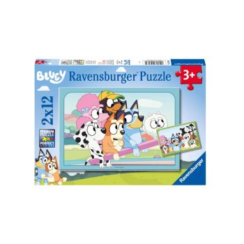 Puzzle Ravensburger Bluey 2x12pc (10105693)