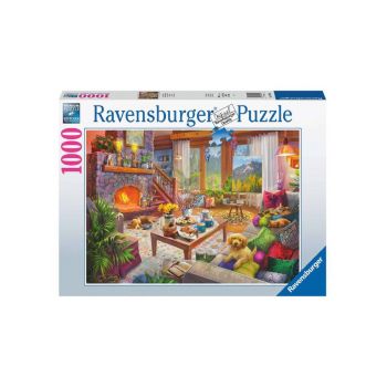 Puzzle Ravensburger Cozy Cabin 1000pc (10217495)