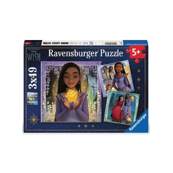 Puzzle Ravensburger Disney Wish 3x49p (10105702)