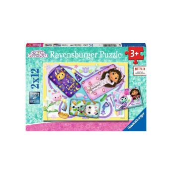 Puzzle Ravensburger Gabbys Dollhouse 2x12pc (10105709)