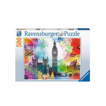 Puzzle Ravensburger London Postcard 500pc (16986)