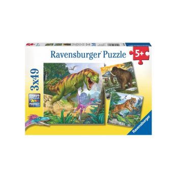 Puzzle Ravensburger Primeval Ruler 3x49pc (09358)