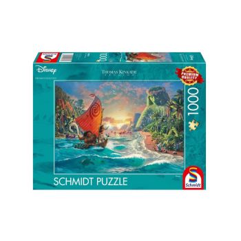 Puzzle Schmidt Thomas Kinkade Disney Moana 1000pc (sch8030)