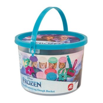 Set Plastilina As Disney Frozen Dough Bucket With Tools (1045-03602)