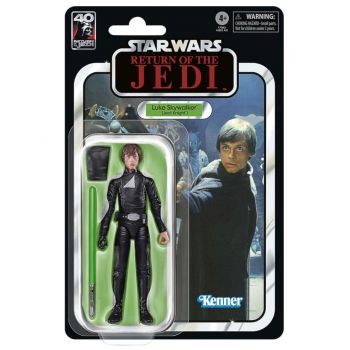 Star Wars 40th Return Of The Jedi The Black Series Luke Skywalker Jedi Knight 15cm