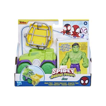 Vehicul Marvel Spidey And His Amazing Friends Hulk Smash (f7457)