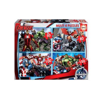 Educa 50-80-100-150 Pcs Avengers Puzzle (80-16331)