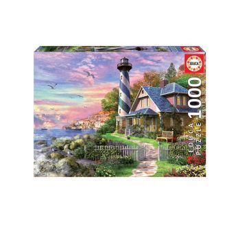 Educa Puzzle 1000 Lighthouse At Rock Bay (017968)