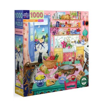 Eeboo Puzzle 1000 Pcs Pink Kitchen (epztpnk)