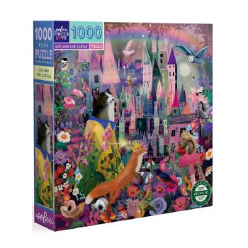 Eeboo Puzzle 1000pcs Cat And Castle (epztcac)