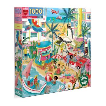 Eeboo Puzzle 1000pcs Miami (epztmia)