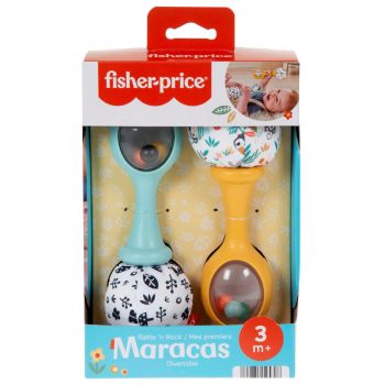 Fisher Price Newborn Shake N Rattle Maracas (hmf34)