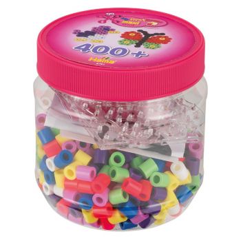 Hama Maxi Beads 400 Beads + 2 Pin Plates (388791)