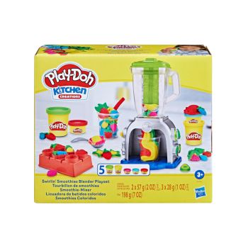 Hasbro Play-doh Kitchen Creations Swirlin Smoothies Blender Playset (f9142)