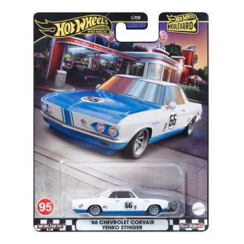 Hot Wheels Premium 66 Chevrolet Covair Yenko Stinger Boulevard Vehicle (hrt69)