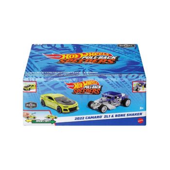 Hot Wheels Pull-back Speeders 2022 Camaro Zl1 Bone Shaker (hwh56)