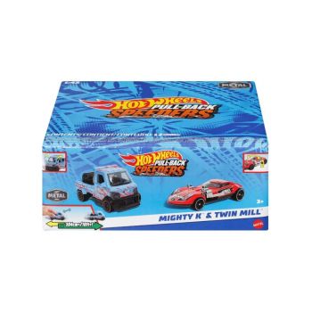 Hot Wheels Pull-back Speeders Mighty K Twin MILL (hwh58)