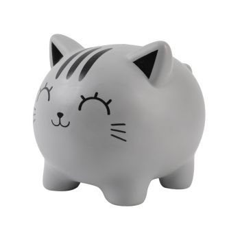 Itotal Piggy Bank Grey Cat (xl2501)