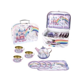 Magni Tea Set In Suitcase, With Unicorn (3905)