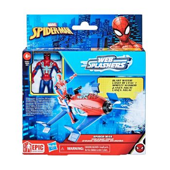 Marvel Web Splashers Spider-man Hydro Jet Blast Vehicle (f8967)