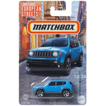 Matchbox European Streets 2019 Jeep Renegade Vehicle (hvv30)