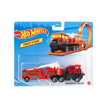 Mattel Hot Wheels Track Stars Trailers Firehouse Fueler (grv13)