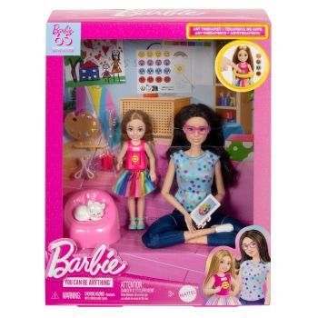 Papusa Barbie You Can Be Anything Art Therapist (hrg48)