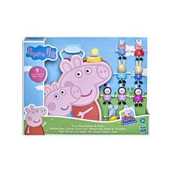 Peppa Pig Carry Along Brothers And Sisters (f2173)