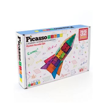 Picasso Tiles Rocket Booster Set 32 Pcs