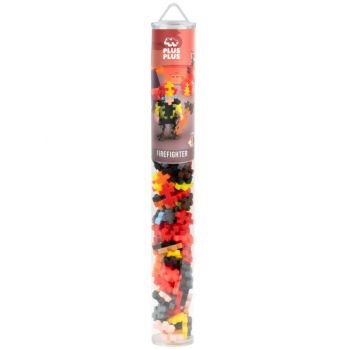 Plus-plus Firefighter 100pc Tube (4294)