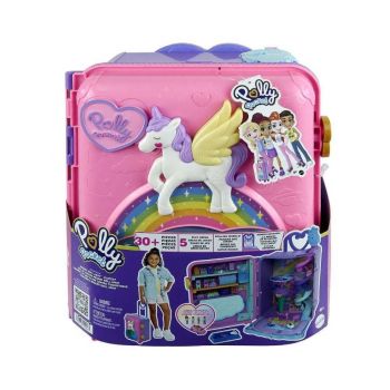 Polly Pocket Pollyville Resort Roll Away Playset (hkv43)