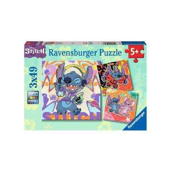 Puzzle Ravensburger Disney Stitch 3x49pc