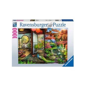 Puzzle Ravensburger Japanese Garden Teahouse Kyoto 1000pc (10217497)