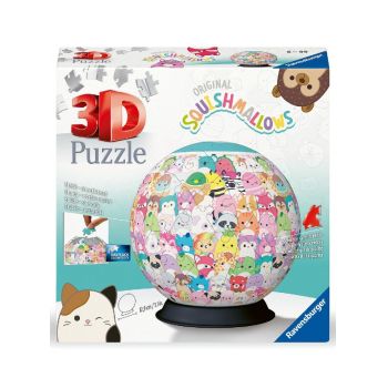 Puzzle Ravensburger Squishmallows 3d Ball 72pc