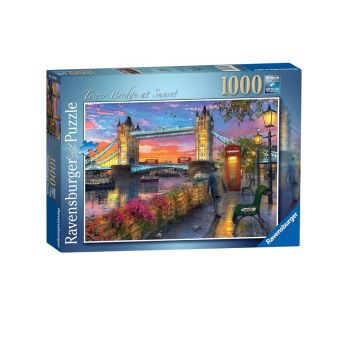 Puzzle Ravensburger Tower Bridge At Sunset 1000pc (10215033)