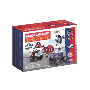 Set Magformers Amazing Police Rescue 26pc (3069)