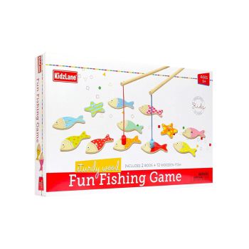 Small Wood Magnetic Fishing Game (l20044)