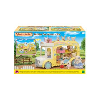 Sylvanian Families Rainbow Fun Kindergarten Bus (5744)