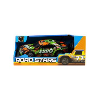 Tec-toy Roar Sxo6 W/light R/C 1:22, 27mhz Green/orange (471254)