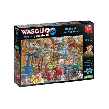 Wasgij Mystery 24 Blight At The Museum! 1000pc (jum0014)